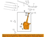 Toyota Oem 03-08 Corolla Wiper Washer-windshield Fluid-reservoir Tank 8531502111. Fixed Price $175.44.