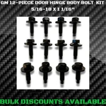 1961-1980 Oldsmobile Cutlass Upper & Lower Door Hinge Body Bolts Set Gm Nos Oem. Fixed Price $17.95.