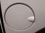Fuel Filler Door Flap For 2017 Dodge 2500 Pickup Assy Wht. Fixed Price $84.99.