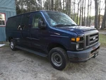 2014 Ford Van E150 Fuel Tank Door Blue Paintcode Dx(dark Pearl Metallic). Fixed Price $85.00.