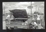 Real Photo Dallas Texas Premier Gas Station Advertising Postcard Copy 1964 Chevy. Fixed Price $11.99.