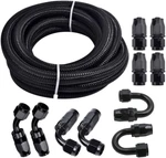 Fuel Line Oil Hose End Fitting + 10-PIECE Swivel Adapter. Fixed Price $76.62.