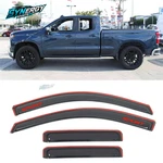 Channel Window Visors For 19-25 Silverado Sierra 1500 2500 3500 Extended Cab. Fixed Price $41.99.