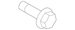 Genuine Toyota Bumper Cover Reinforcement Beam Bolt 90119-A0318. Fixed Price $16.88.