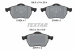Textar 2162402 Brake Pad Set, Disc For, Audi, Vw. Fixed Price $76.32.