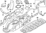 Genuine Ford Fuel Tank Filler Neck MB3Z-9047-N. Fixed Price $340.87.