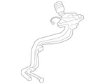 Genuine Mercedes-benz Filler Neck 463-470-14-02. Fixed Price $252.00.