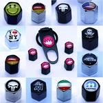 4 Valve Caps & Keyring - Audi Vw Bmw Skoda Vauxhall Ford Mercedes. Fixed Price $18.23.