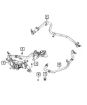 Genuine Mopar Coolant Return From Egr Hose 68298579AC. Fixed Price $52.70.