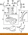 Gm Oem 08-15 Captiva Sport System Components-fuel Tank 20794833. Fixed Price $347.31.