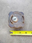 Velvac 68L-3 Fuel Tank Filler Brass Gas Cap Locking No Key. Fixed Price $11.00.