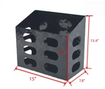 Aluminum Gas Rack 5.28 GAL/20L Jerry Can Holder Mount For Caravan Trailer. Fixed Price $65.08.
