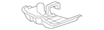 Genuine Honda Fuel Tank Skid Plate 17576-STX-A51. Fixed Price $178.19.