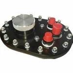 Rci 7032B Fuel Cell Container Fill Plate 16-HOLE Offset Threaded Cap -10 An Male. Fixed Price $145.08.