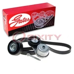 Gates Complete Serpentine Belt Drive Component Kit For 2009-2014 Chevrolet Qn. Fixed Price $122.48.
