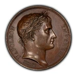 1805 Napoleon Coronation King Of Italy Milan Bronze Medal - Chocolate Bn B4197. Fixed Price $265.00.