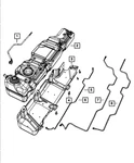 Genuine Mopar Fuel Vapor Tube 52126030AB. Fixed Price $28.41.
