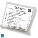 1956 Catalina Exterior Hardware Kit 32 Screws Gm 1525. Fixed Price $13.99.