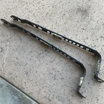 2005 Mercedes C230 Kompressor W203 Fuel Tank Straps Pair 2034700040. Fixed Price $22.00.