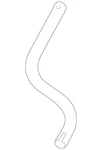Genuine Mazda Fuel Tank Vent Hose BBM2-42-23XB. Fixed Price $40.09.