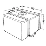 Jaz 16-GALLON Drag Race Cell 250-116-01. Fixed Price $371.89.