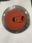 Summit Racing SUM-290194 Fuel Cell Cap Red Plastic/steel Zinc Platedflush Mount. Fixed Price $50.00.