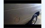Tan Ford E350SD 2012 Fuel Filler Door 814142. Fixed Price $65.00.