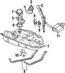 Genuine Ford Fuel Tank Lock Ring F8RZ-9C385-AA. Fixed Price $16.76.