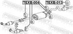 For Febest TEXB-004 Muffler Mount Cushion Toyota Cresta GX90,JZ. Fixed Price $11.44.