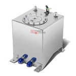 2.5 GALLON/9.5L Race Polish Aluminum Gas Fuel Cell Tank+level Sender 8X8.25X10". Fixed Price $72.88.