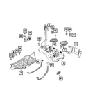 Genuine Mopar Fuel Tank 68439221AB. Fixed Price $1444.83.