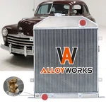 1942-1948 Ford Super Deluxe 3.9L Alloyworks Rows AA5052 Aluminum Radiator. Fixed Price $144.95.