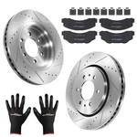 Front Brake Rotors + Pads Ford Expedition F-150 2010-2021 S54153 D1414. Fixed Price $150.76.