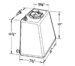 Jaz Products 290-103-01 Gal. Econo-rail Fuel Cell. Fixed Price $244.13.