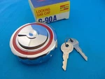 Vintage Stant G-90A Chrome Locking Fuel Tank Cap 2 Keys Chevy Dodge Ford Usa. Fixed Price $49.00.