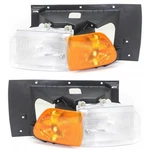 Ford A9522 Headlight Assembly 1997 Driver And Passenger Side Pair Halogen. Fixed Price $656.96.