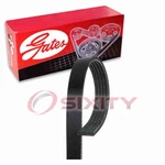 Gates Micro-v Fan Alternator Serpentine Belt For 1985-1986 Gmc K1500 4.3L Sb. Fixed Price $35.96.