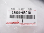 Genuine Oem Toyota 23901-65010 Fuel Tube Assy. Fixed Price $122.33.