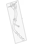 Genuine Audi Filler Neck 4N0-201-135-CB. Fixed Price $269.41.