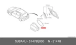 Genuine Oe Saucer Compl 51478FJ000 For Subaru 51478-FJ000. Fixed Price $13.68.