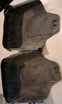 Oem 73-87 Chevy Gmc Truck Fuel Gas Tank Front Corner Plastic Shield Guards Pair. Fixed Price $119.99.