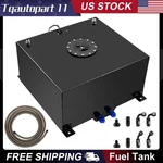 Black 15 Gallon Aluminum Cell Gas Tank+cap+level Sender+fuel Line Kit 60L. Fixed Price $103.54.