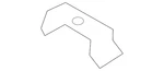 Genuine Bmw Fuel Tank Retainer 16-11-7-451-410. Fixed Price $25.19.