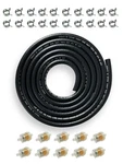 Yamakato 1/4 Fuel Hose Line Nbr Reinforced Sae J30R7 Inch Feet, Black. Fixed Price $55.68.