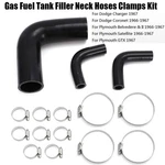For Dodge Coronet Charger Plymouth Belvedere Gas Fuel Tank Filler Neck Hoses Kit. Fixed Price $42.99.