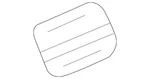 Genuine Audi Fuel Filler Door 8T0-809-907-C-GRU. Fixed Price $225.60.