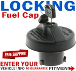 Replacement Vented Gas Filler Top Locking Fuel Tank Cap With Key Ford Mazda. Fixed Price $34.93.