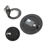 Locking Door Cover Gas Fuel Tank Cap 2/4 For Jeep Wrangler 07-17 Jk. Fixed Price $22.37.