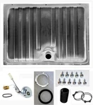 New! 1970 Ford Mustang Gas Fuel Tank W/ Drain Plug & Sending Unit, Clamps, Hose. Fixed Price $174.99.