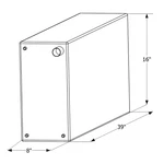 Icon 12724 Fresh Water Tank. Fixed Price $206.22.